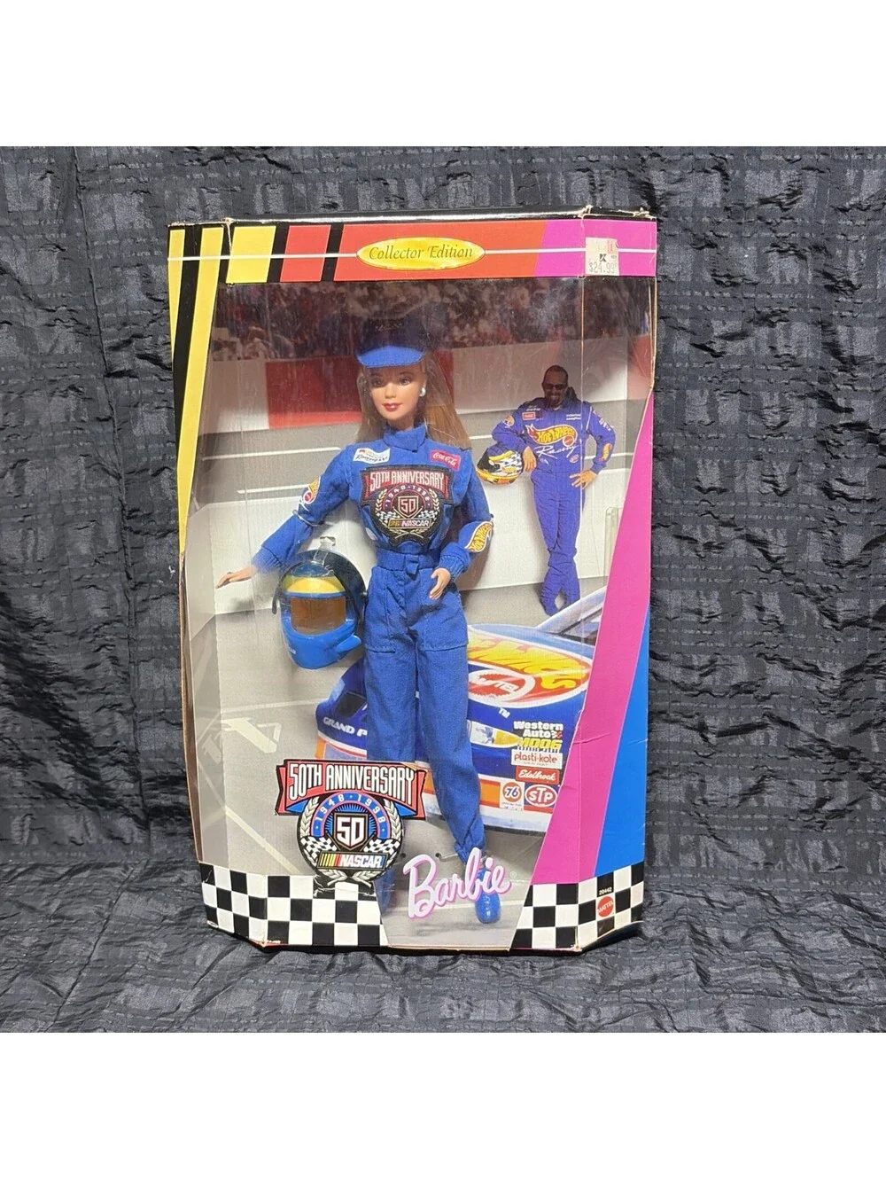 Mattel Barbie NASCAR 50th Anniversary NIP 1998 Racing